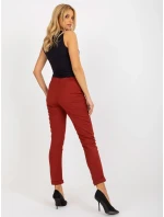 Dámske nohavice LK SP 507797.50P bordová - FPrice