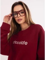 Mikina RV BL A1036.47 bordová Mikina RV BL A1036.47 bordová