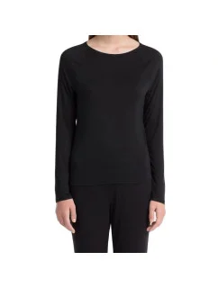 Dámske tričko s dlhým rukávom QS5493E - Calvin Klein