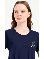 Dámska nočná košeľa s krátkym rukávom Butterfly Dámska nočná košeľa s krátkym rukávom Butterfly