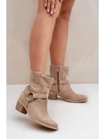 Topánky na podpätku model 203873 Krok vo veľkom štýle