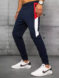 Pánské tmavě modré tepláky Dstreet model 21963047 - FashionStreet