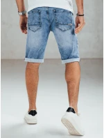 Pánske džínsové šortky modré Dstreet SX2563