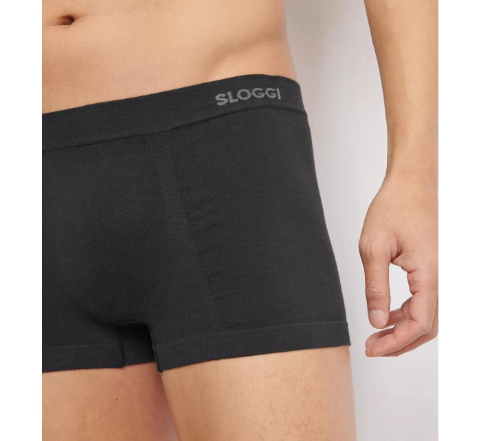 Pánske boxerky GO Smooth Hipster 2P - BLACK - black 0004 - SLOGGI Pánske boxerky GO Smooth Hipster 2P - BLACK - black 0004 - SLOGGI