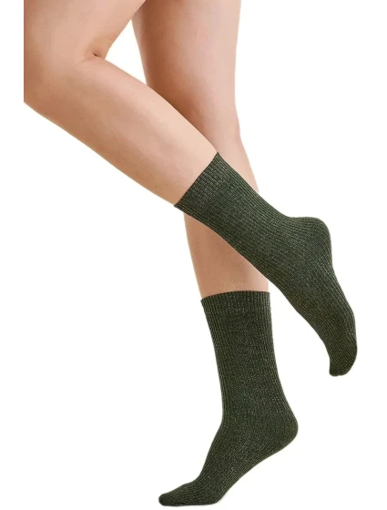 Dámské ponožky model 20554960 Nora green - Gabriella