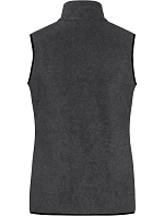 JN Dámská fleecová vesta 02. dark melange/black model 22538341 - Daiber JN Dámská fleecová vesta 02. dark melange/black model 22538341 - Daiber