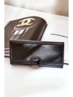 Eko Kožená Hladká Dámská Peněženka Černá model 21681877 - Boto