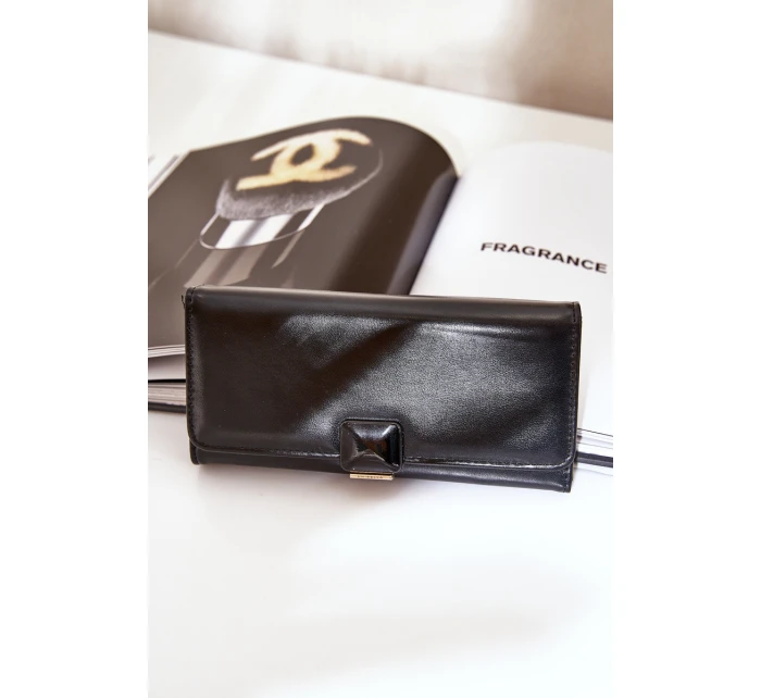 Eko Kožená Hladká Dámská Peněženka Černá model 21681877 - Boto