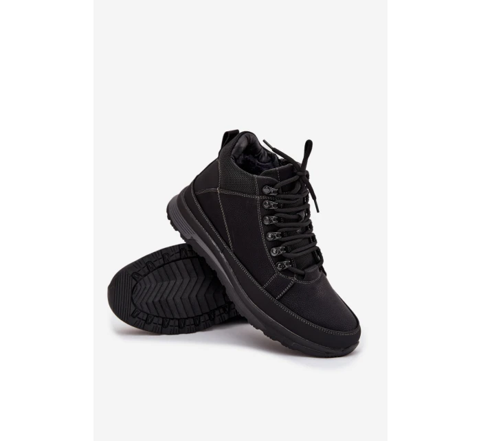 Pánské turistické boty s Černé model 21712176 - EVENTO