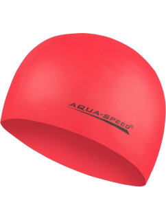 AQUA SPEED Plavecká čiapka Mega Red Pattern 31