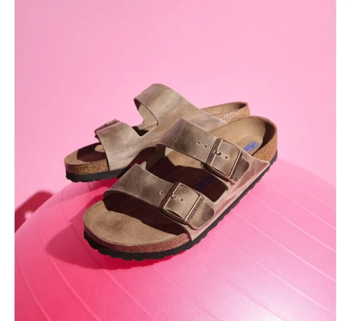 Arizona Soft  Leather Brown úzké žabky pro model 21203658 - Birkenstock