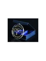 Gravírovaná sklenená medaila s puzdrom