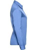 Russell Athletic 934F Popelínová blúzka s dlhým rukávom 11.934F corporate blue Russell Athletic 934F Popelínová blúzka s dlhým rukávom 11.934F corporate blue