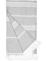 The One Towelling Recycled Hamam Towel Hamamová osuška „Recycled“ 48.1059 popelovo šedá The One Towelling Recycled Hamam Towel Hamamová osuška „Recycled“ 48.1059 popelovo šedá
