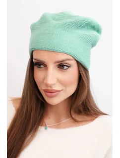 Dámska klasická vlnená čiapka K420 dark mint