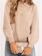 Sweter IR SW AC model 22361734 beżowy - FPrice Sweter IR SW AC model 22361734 beżowy - FPrice