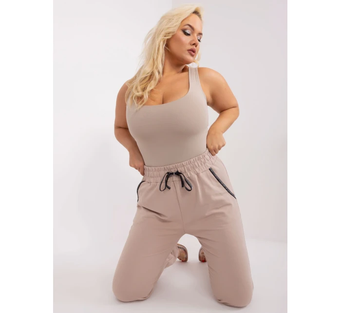 Tepláky RV DR 4765.52 béžová