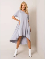 RV SK šaty model 14837227 šedá - FPrice RV SK šaty model 14837227 šedá - FPrice