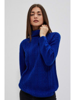 Kábel pletený sveter