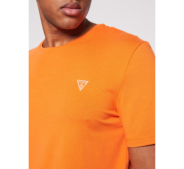 Pánske tričko U94M09K6YW1 - G3G4 oranžová - Guess