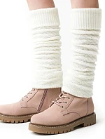 Dámske návleky na nohy art.095 Ecru- Steven