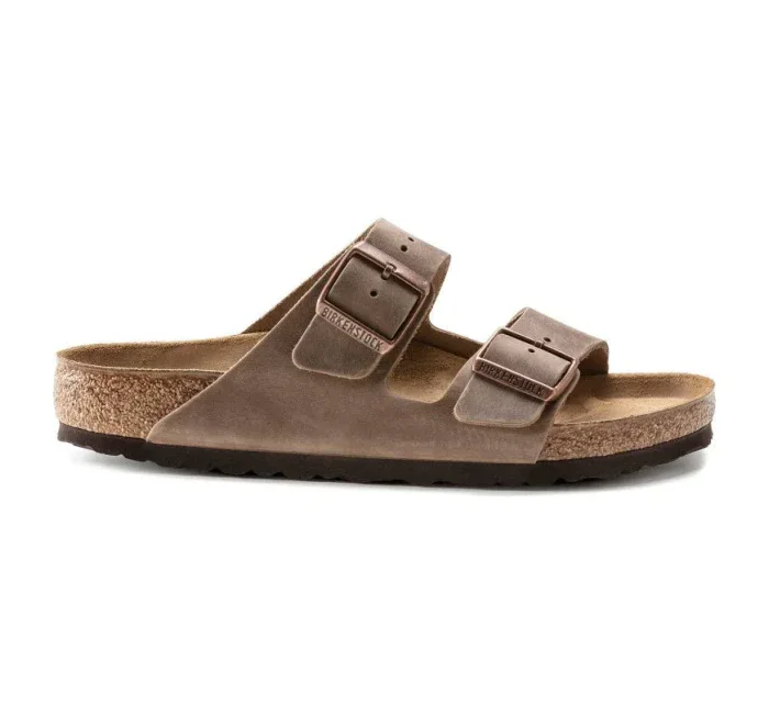 Pánske žabky Birkenstock Arizona Tabacco Brown narrow (0352203)