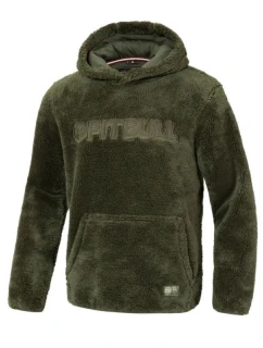 Pánská olivová mikina Pit Bull - model 21932133