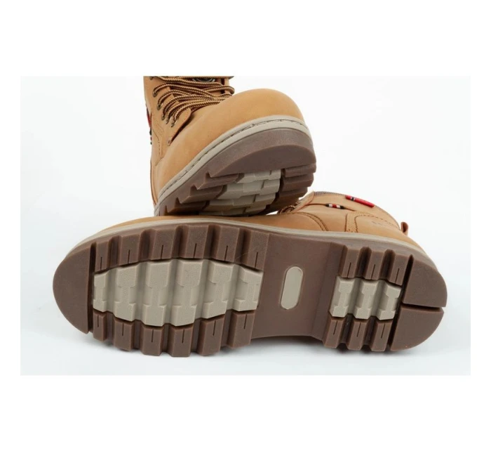 Geografické Nórsko pánska obuv M WALK-GN CAMEL