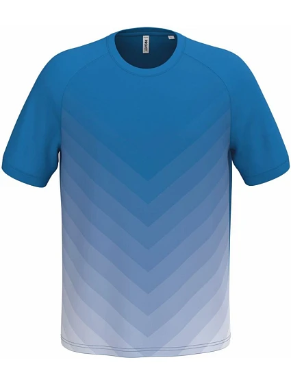 Kariban ProAct PA 4047 Unisexové športové tričko s farebným prechodom 20.4047 sporty royal blue Kariban ProAct PA 4047 Unisexové športové tričko s farebným prechodom 20.4047 sporty royal blue