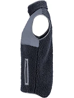 Fleece Vest Men Pánská fleecová vesta Sherpa "TwoTone" navy model 22453588 - James Harvest