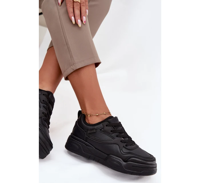 Dámské Tenisky Na Platformě Big Star model 21705716 HIPOLY SYSTEM Černé - Big Star Shoes Dámské Tenisky Na Platformě Big Star model 21705716 HIPOLY SYSTEM Černé - Big Star Shoes