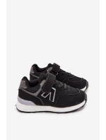 Sportovní tenisky dětské na suchý zip černé Galisse Sportovní tenisky dětské na suchý zip černé Galisse