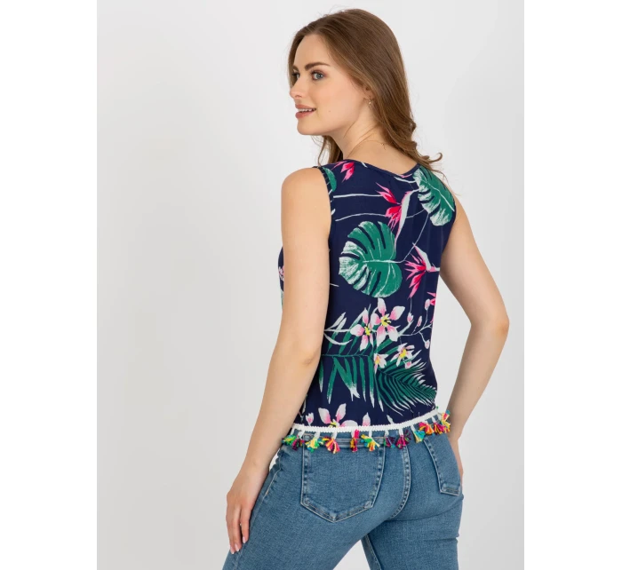 Bluzka AT BZ model 18605205 granatowy - FPrice