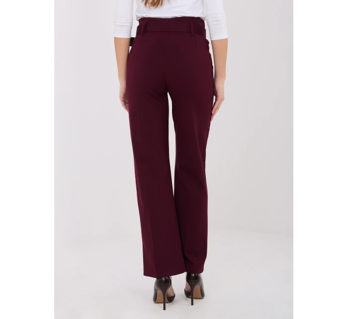 Spodnie IT SP model 21782350 bordowy - FPrice
