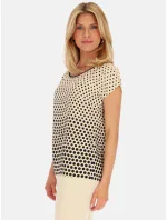 Dámsky Top Over Beige - Potis & Verso Dámsky Top Over Beige - Potis & Verso
