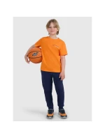 Chlapčenské tričko s potlačou 4F 4FJWAW25TTSHM2415-70S