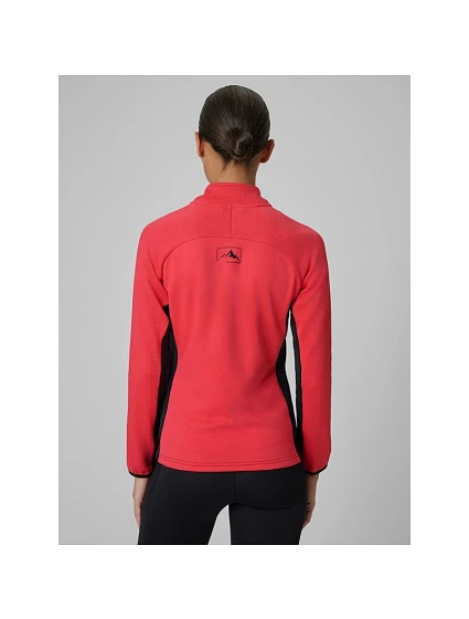 Dámská treková mikina slim bez kapuce model 22402630 - 4F Dámská treková mikina slim bez kapuce model 22402630 - 4F