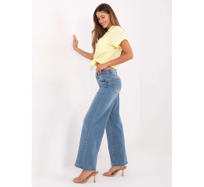 Nohavice D85083BI62544L202 svetlomodré