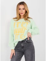 Mikina IT BL 22183.27P svetlozelená