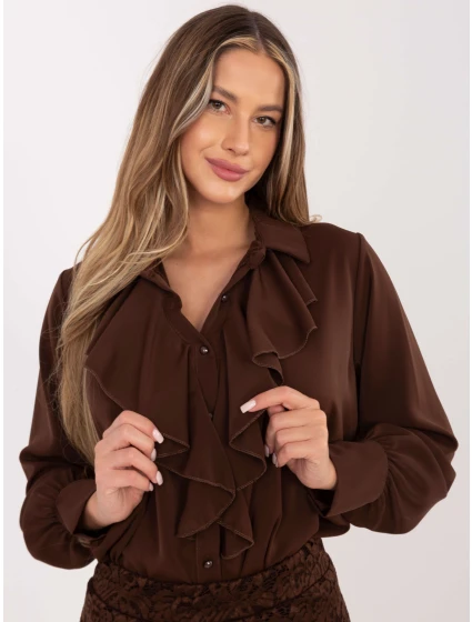 Koszula IT KS model 21786384 brązowy - FPrice