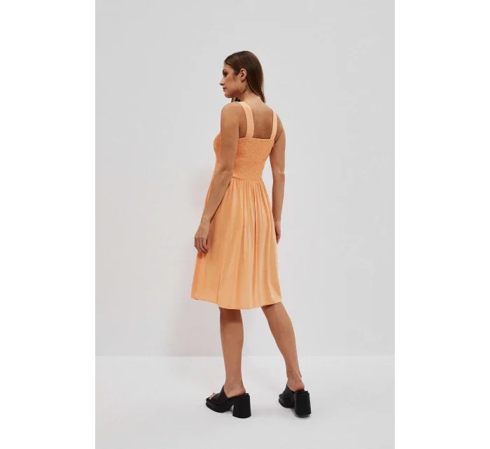 Dámske šaty SU-4038 peach - FPrice