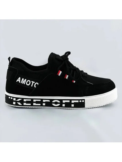 Černé nazouvací dámské tenisky model 17113797 - COLIRES