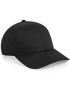 Beechfield B 648 6-panelová snapbacková čiapka „Urbanwear“ 53.0648 čierna
