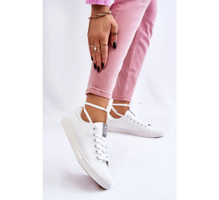 Dámské klasické tenisky bílé model 21590960 - EVENTO Dámské klasické tenisky bílé model 21590960 - EVENTO