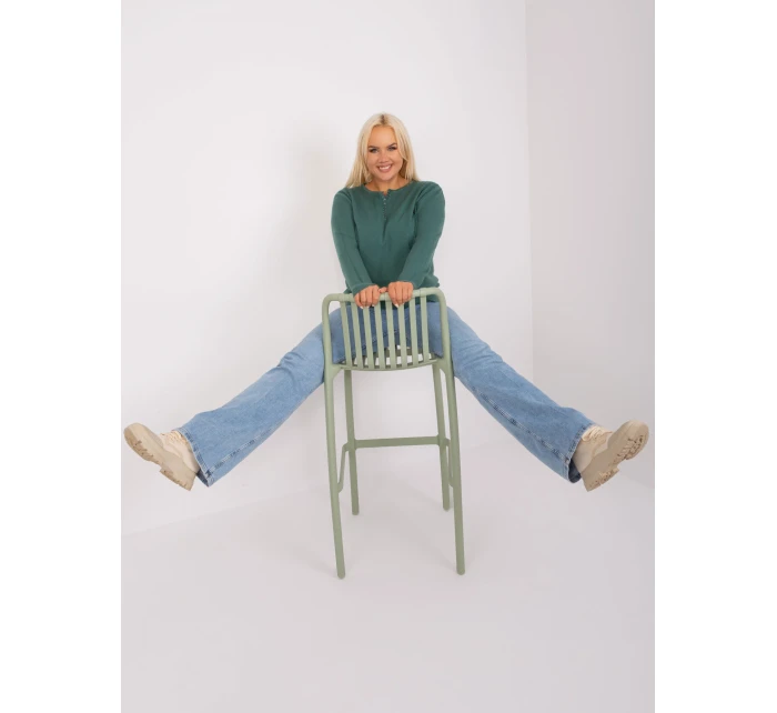 PM SW PM 3897 jumper.06P tmavo zelená