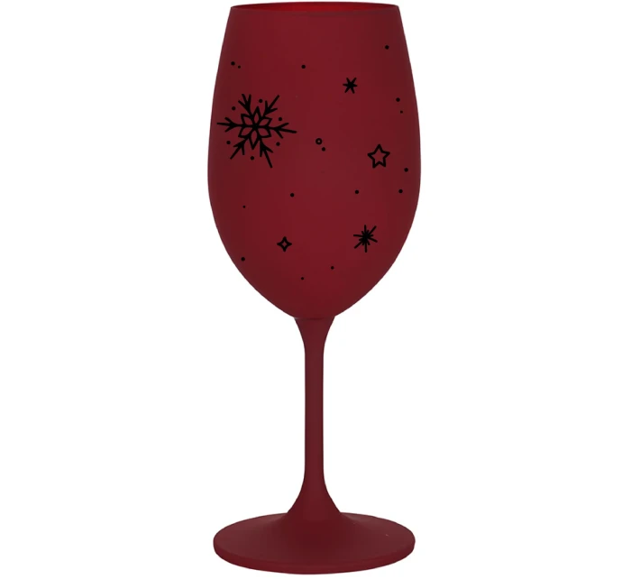 ZIMĚNKA - bordovy pohár na víno 350 ml