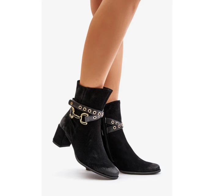 Topánky na podpätku model 202648 Krok vo veľkom štýle