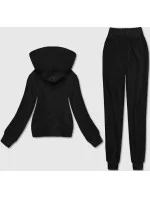 Černý dámský teplákový komplet model 18013286 - LUNA & MIELE