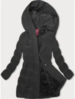 Černá zimní bunda s kapucí model 21246061 - LHD