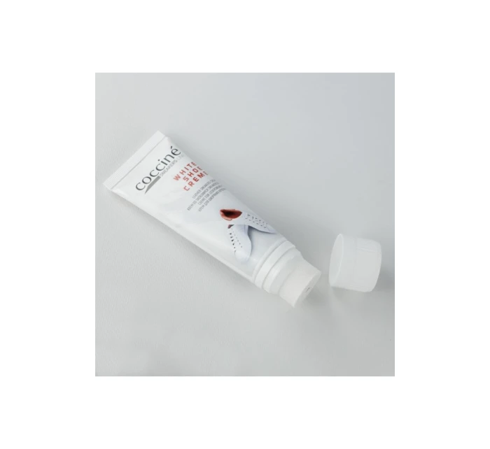 COCCINE WHITE SHOE CREAM Odżywczy Krem Do Pielęgnacji Obuwia 75ML